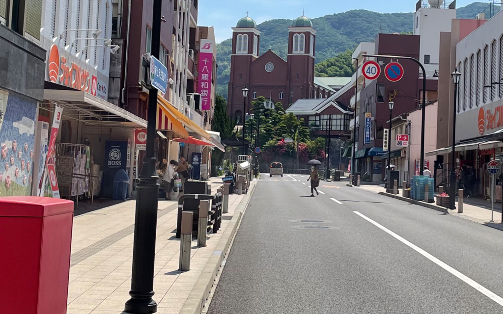 アクセスマップ 長崎市平和町商店街